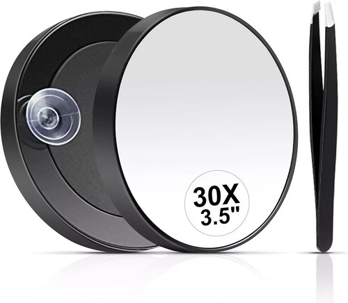 30x magnifying mirror small - magnifying, mirror,
