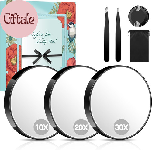 Magnifying mirror set - magnifying,