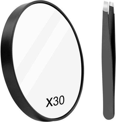 Small magnifying mirror 30x - small,