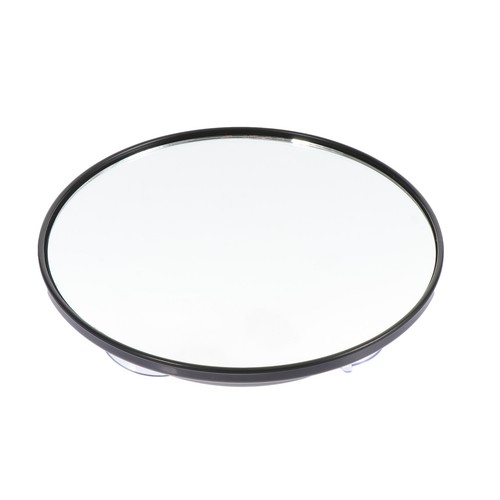 Black makeup mirror suction - black,
