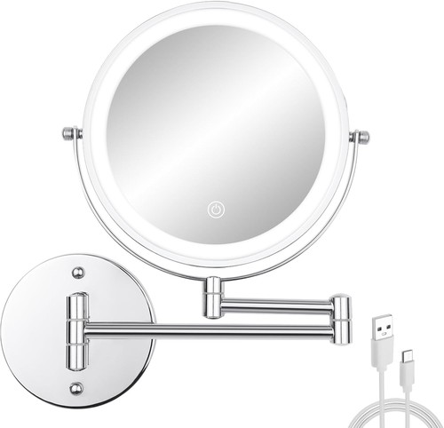 Lighted wall mirror - lighted,
