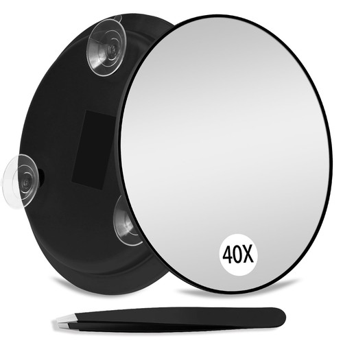 40x magnifying mirror with - magnifying,