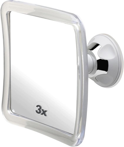 Magnifying shower mirror - 3x,