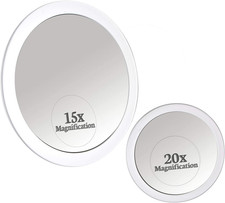 20X & 15X Magnifying Mirror
