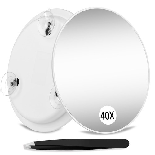 Magnifying mirror 40x with - 40x,