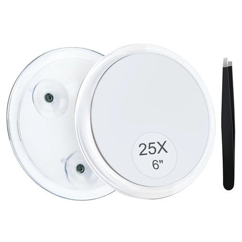 Inch 25x magnifying mirror - 6,